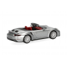 Porsche 911 (991) Turbo Cabrio, zilver metallic, Herpa