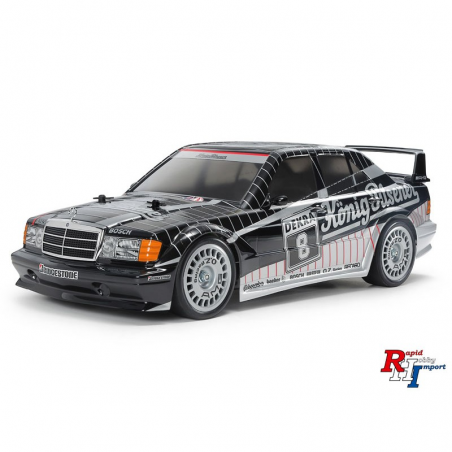 M-B 190E Evo II Kö-Pi. (TT-02), Tamiya, Modelbouw RC