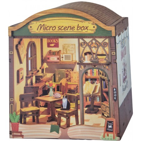 Book store, Micro Scene Box, PlayfulMario