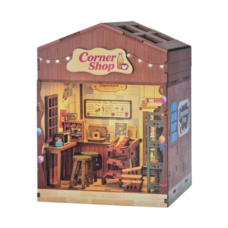 Convenience Store, Micro Scene Box, PlayfulMario