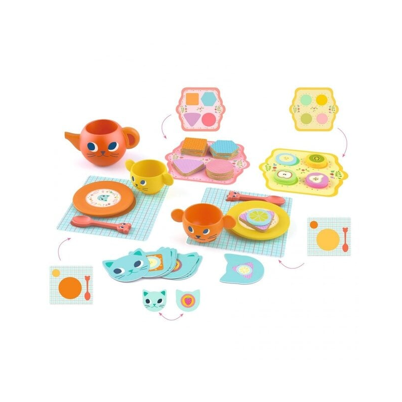 Djeco - Picknickset katten