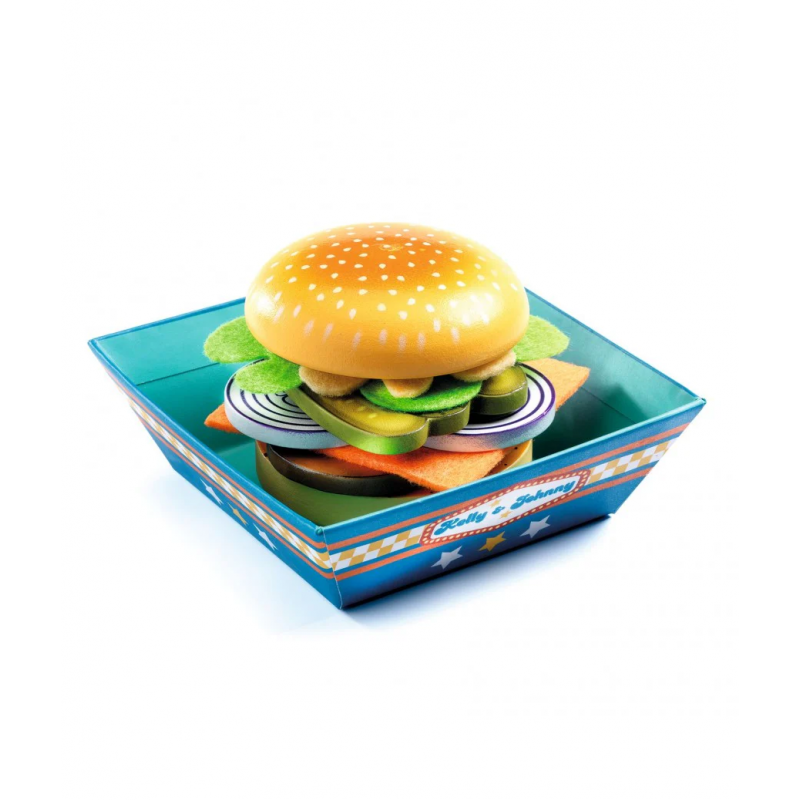 Djeco - Burgers maken met menu
