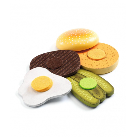 Djeco - Burgers maken met menu