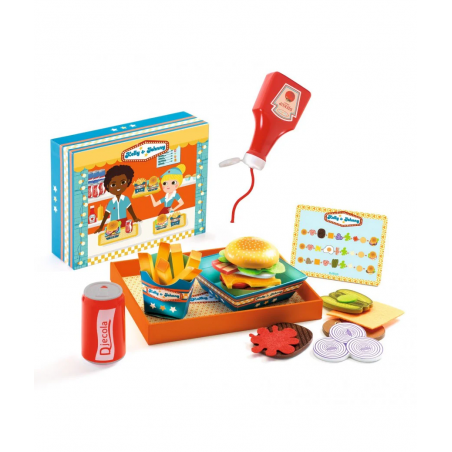 Djeco - Burgers maken met menu