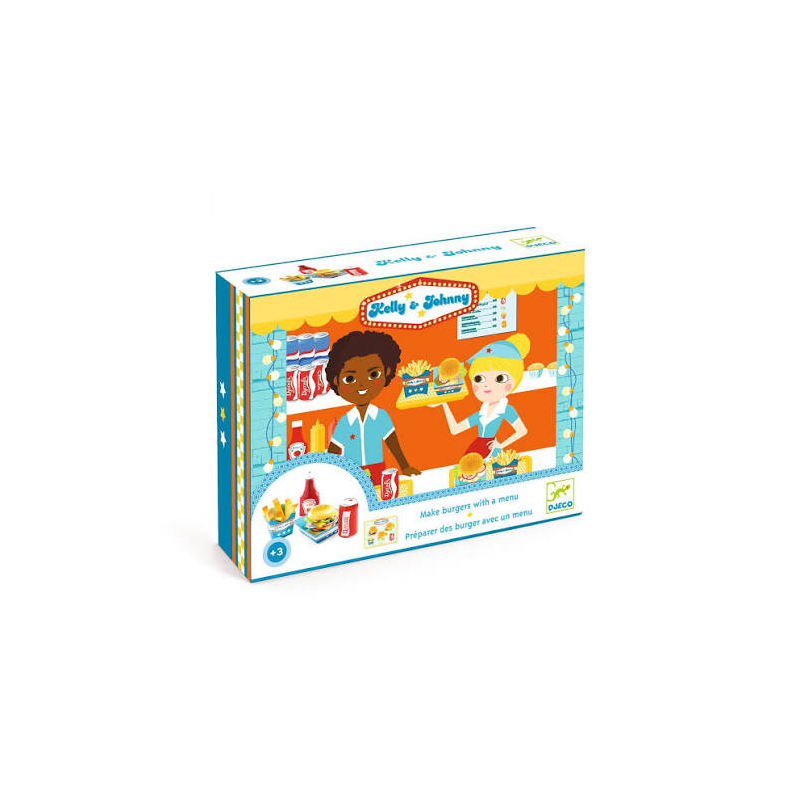 Djeco - Burgers maken met menu