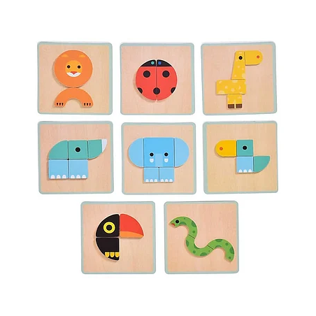 Djeco - Geobasic magnetic game dieren