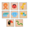 Djeco - Geobasic magnetic game dieren
