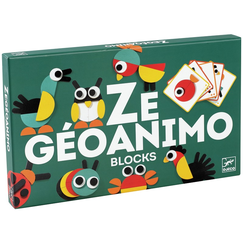 Djeco - Bouwset dieren: Ze geoanimo