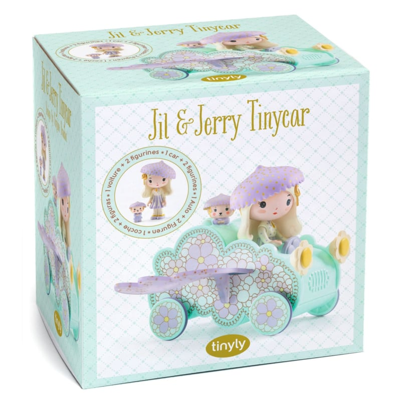 Djeco - Tinyly - Tiny car Jil & Jerry