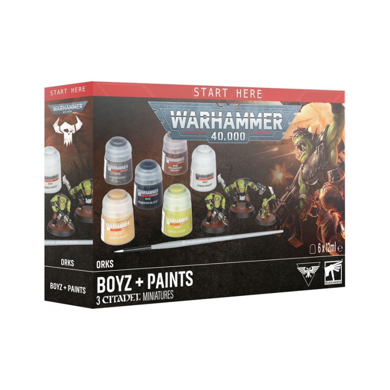 Orks: Boys + Paints Set