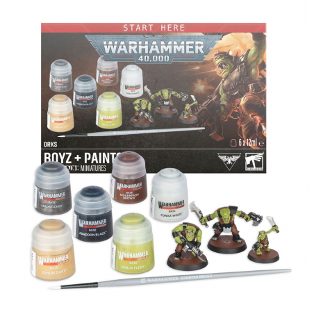 Orks: Boys + Paints Set
