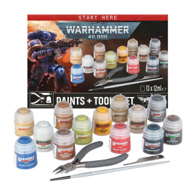 Warhammer 40,000: Paint + Tools set
