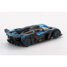 Bugatti Bolide Presentation '24, zwart/blauw 1:64, MiniGT (1063) (Blister verpakking)