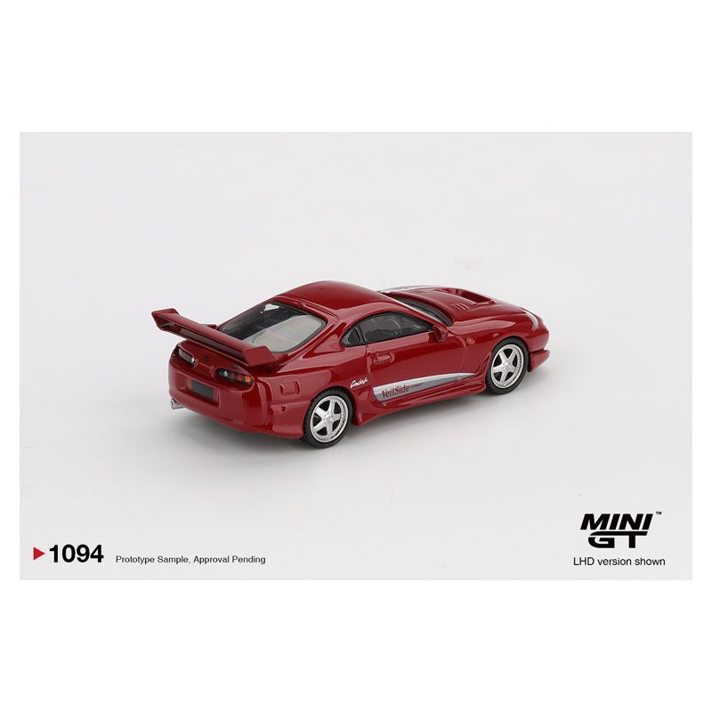 Toyota Supra MK4 (A80) Veilside Combat V-I '84, rood 1:64, MiniGT (1094)