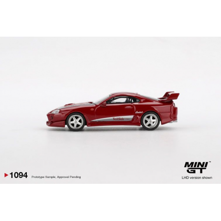 Toyota Supra MK4 (A80) Veilside Combat V-I '84, rood 1:64, MiniGT (1094)
