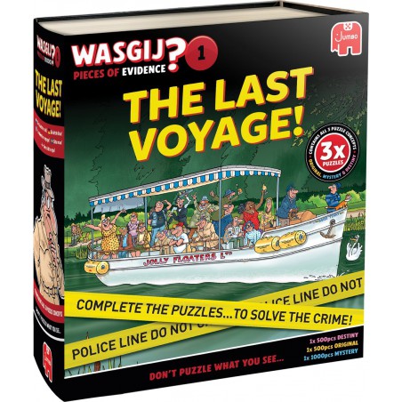 Wasgij Pieces of evidence 1 - De laatste reis, Jumbo