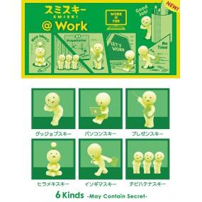 Smiski Work  series glow in the dark mini figure
