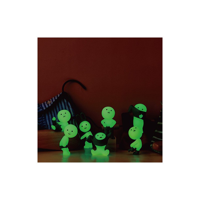 Smiski Dressing series glow in the dark mini figure