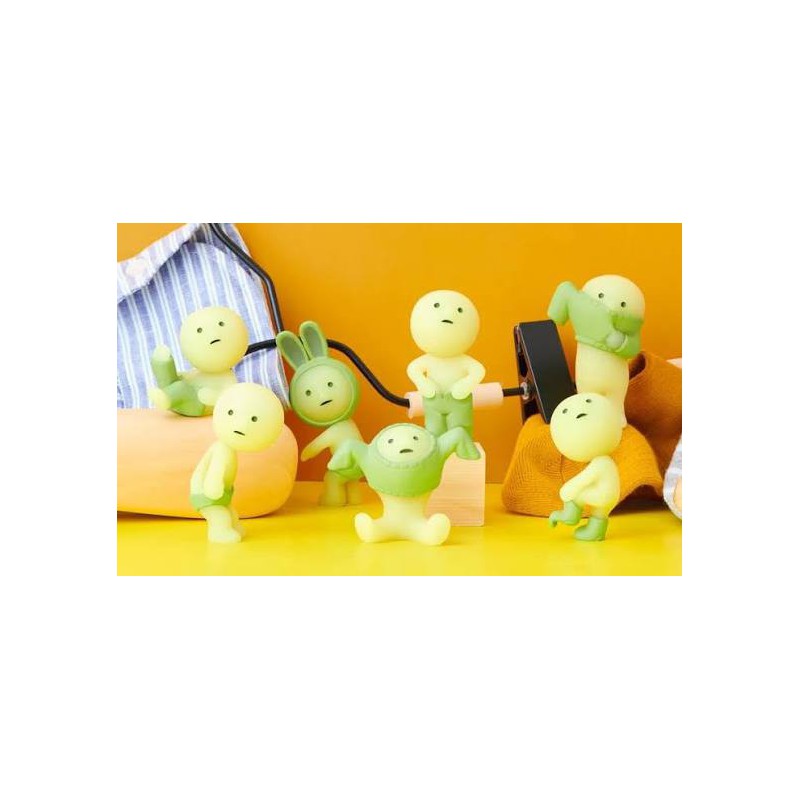 Smiski Dressing series glow in the dark mini figure
