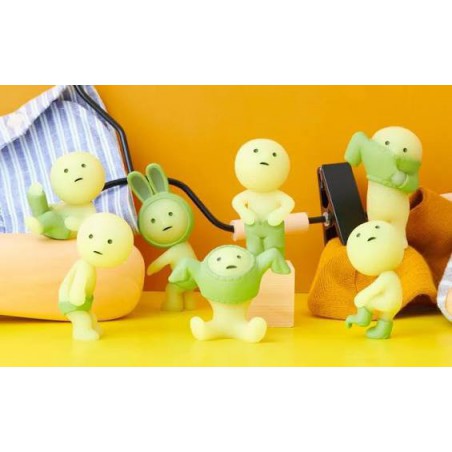 Smiski Dressing series glow in the dark mini figure