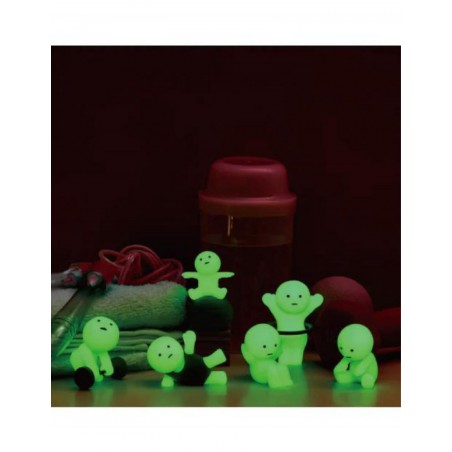 Smiski Exercising series glow in the dark mini figure