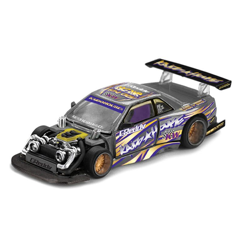 Nissan Silvia S13-R Kaido Drift V1, Kaido house, Mini GT (235)