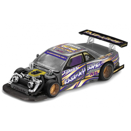 Nissan Silvia S13-R Kaido Drift V1, Kaido house, Mini GT (235)