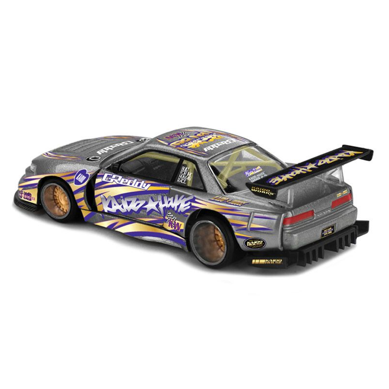 Nissan Silvia S13-R Kaido Drift V1, Kaido house, Mini GT (235)