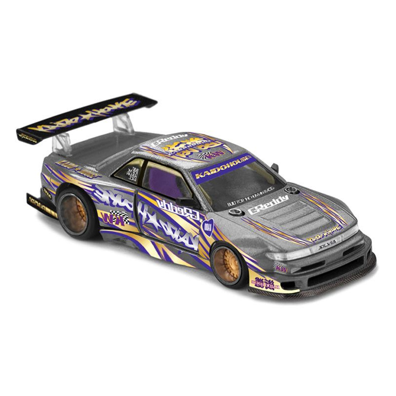 Nissan Silvia S13-R Kaido Drift V1, Kaido house, Mini GT (235)