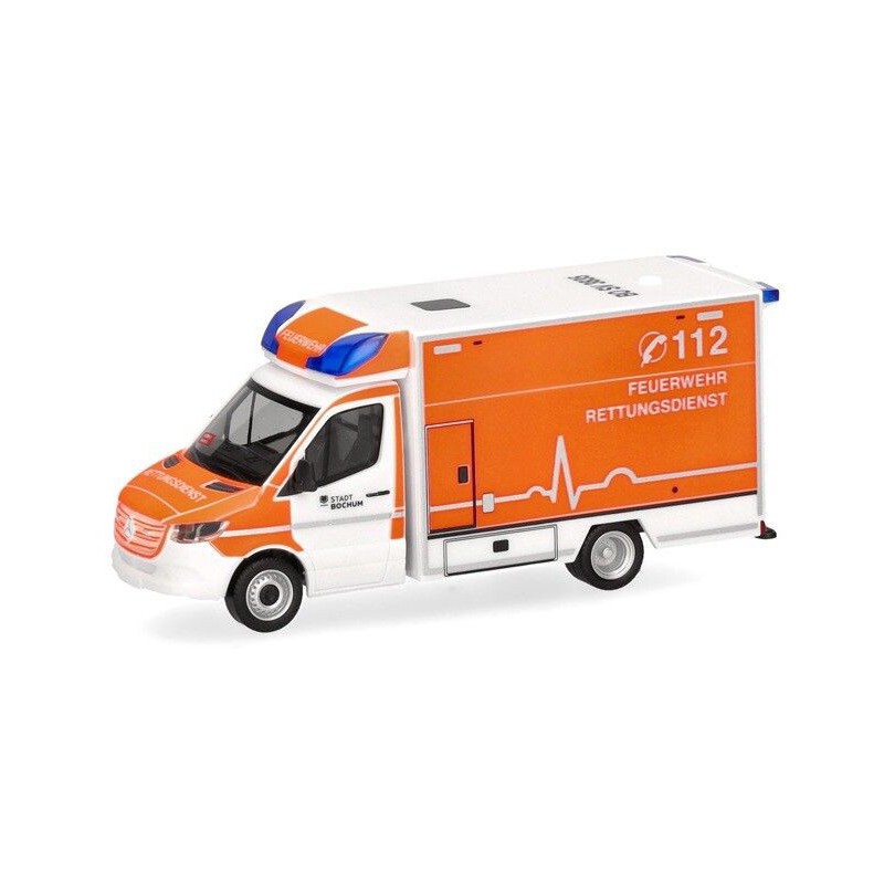 Mercedes Benz Sprinter '18 Feuerwehr Bochum, 1:87, Herpa