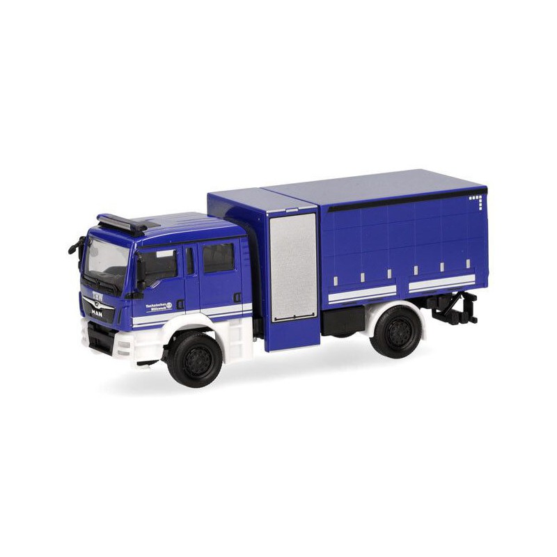 MAN TGM multifunctionele voertuig THW, 1:87, Herpa