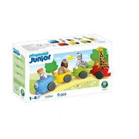Playmobil Junior - 72084 Dierentrein