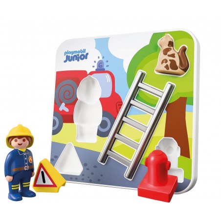 Playmobil Junior - 72088 Brandweerpuzzel