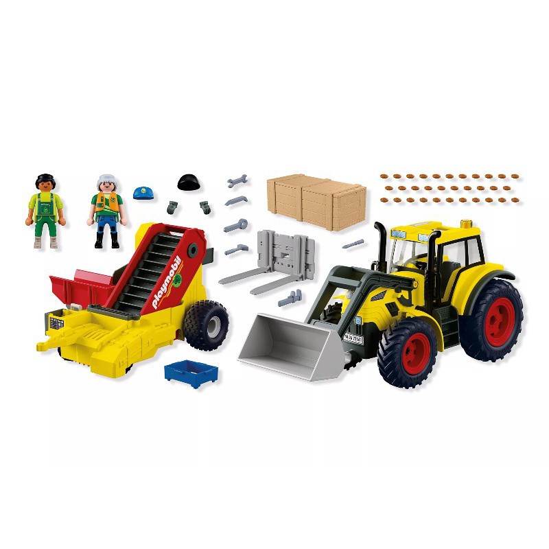 Playmobil Country - 72161 Grote tractor met aardappelrooier