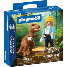 Playmobil DuoPack - 72172 T-Rex met onderzoeker