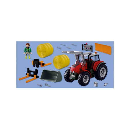 Playmobil Country - 72305 Grote tractor met hooibalen