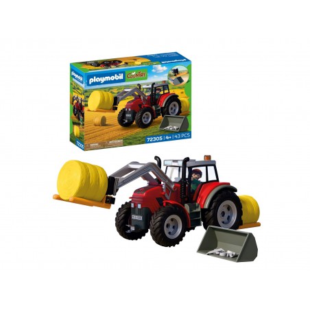 Playmobil Country - 72305 Grote tractor met hooibalen