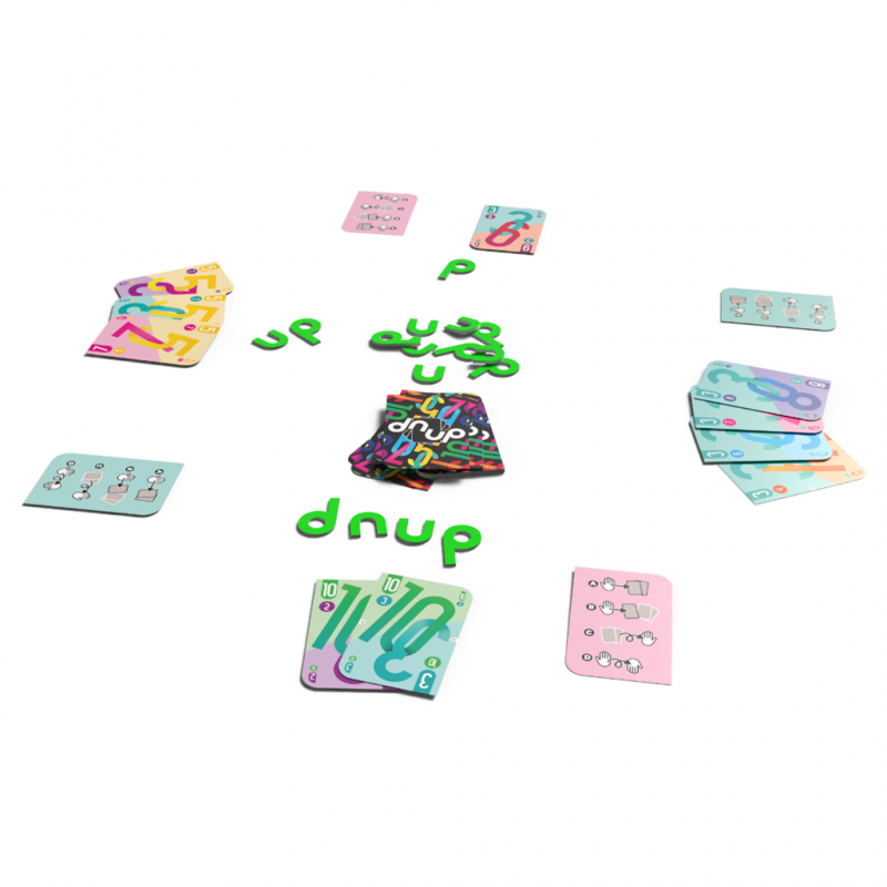 Dnup - downup kaartspel nederlandstalig