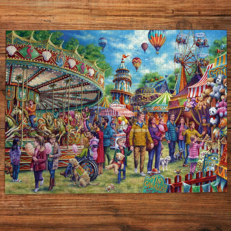 Fun at the fair, (1000) Gibsons puzzel