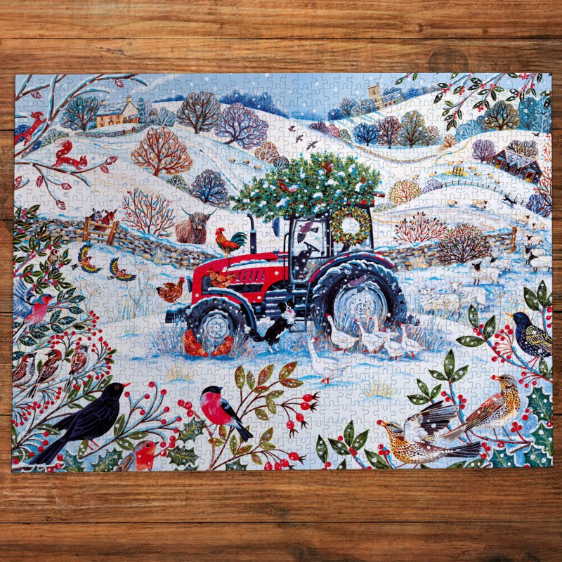 Festive farm, (1000) Gibsons puzzel