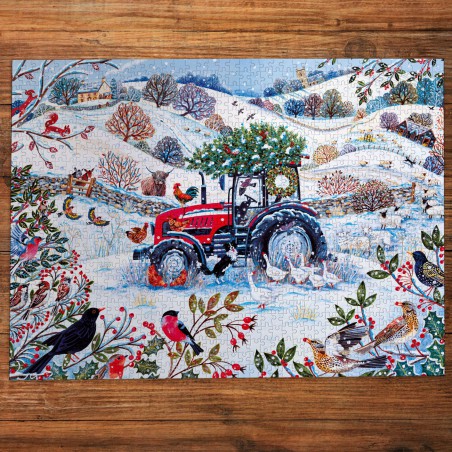 Festive farm, (1000) Gibsons puzzel