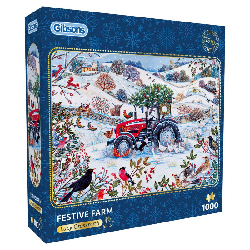 Festive farm, 1000 stukjes, Gibsons