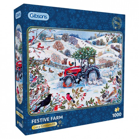 Festive farm, 1000 stukjes, Gibsons