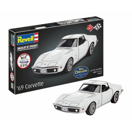 Modelset, Corvette C3, 1:32, Revell