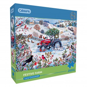Festive farm, 250 XXL stukjes Gibsons
