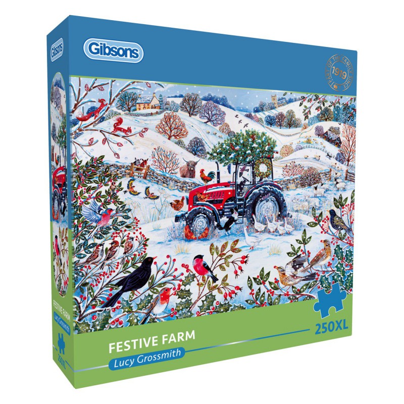 Festive farm, 250 XXL stukjes Gibsons