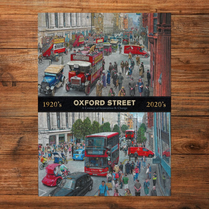 Oxford Street Through the Decades, (1000) Gibsons puzzel