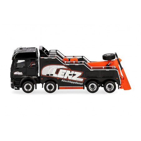 MAN TGS TM Empl Bison Lenz, Zwart, 1:87, Herpa