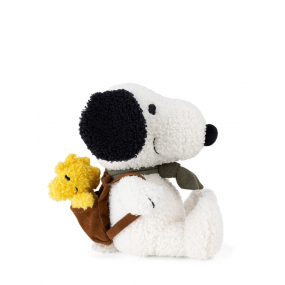 Snoopy with Woodstock in Backpack - 20 cm