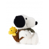 Snoopy with Woodstock in Backpack - 20 cm